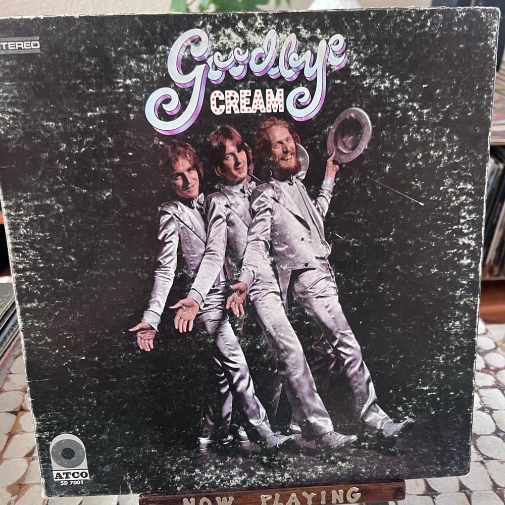 Cream "Goodbye" Vinyl LP Album Cover - original pressing